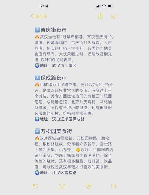 武汉夜网：探索夜市风情，分享我的亲身经历与美食之旅